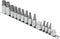 MichaelPro 16-Piece Torx Bit Set | 1/4", 3/8” and 1/2” | T8 to T70 |